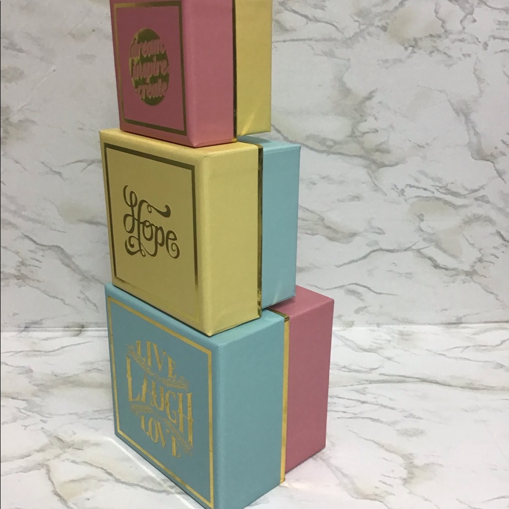 3pc decorative boxes - Picture 2 of 8